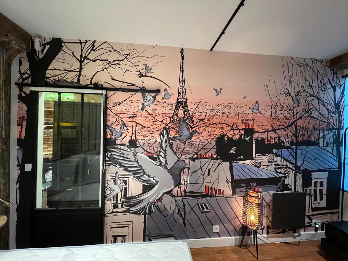 Good Vibes Luxurious Loft In Paris 11Th, With Ac & Table Football Экстерьер фото